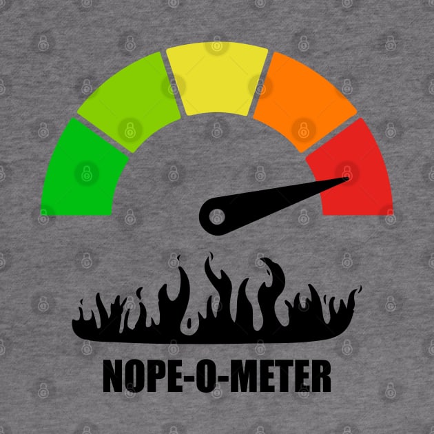 Meter Series - NOPE-O-METER 2 - Nope Icons - Gauge Level 5 - OH HELL NO - 5A by FOGSJ